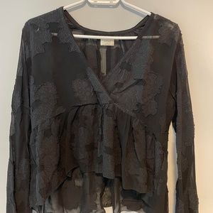 Wilfred long sleeve blouse